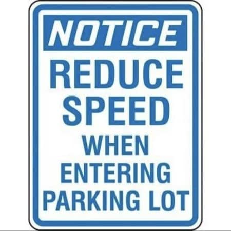 Accuform OSHA NOTICE TRAFFIC SIGN REDUCE FRP913DP FRP913DP